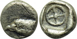 IONIA. Uncertain. Tetartemorion (5th century BC).