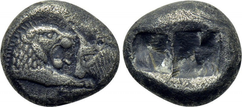 KINGS OF LYDIA. Kroisos (Circa 564/53-550/39 BC). Siglos. Sardes. 

Obv: Confr...