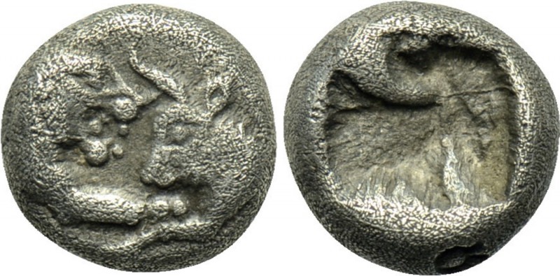 KINGS OF LYDIA. Kroisos (Circa 564/53-550/39 BC). 1/12 Stater. Sardes. 

Obv: ...
