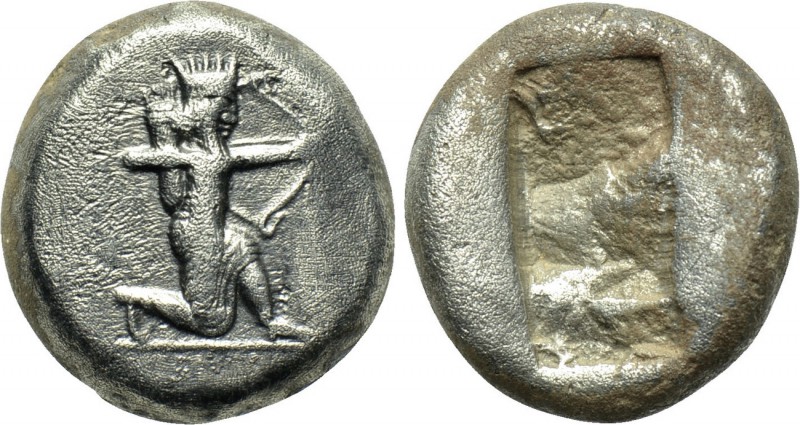 ACHAEMENID EMPIRE. Time of Darios I to Xerxes I (505-480 BC). 1/4 Siglos. Sardes...