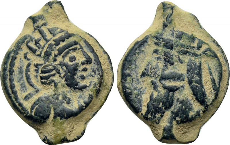KINGS OF PARTHIA. Vologases IV (Circa AD 147-191). Ae. Seleukeia. Dated SE 475 (...