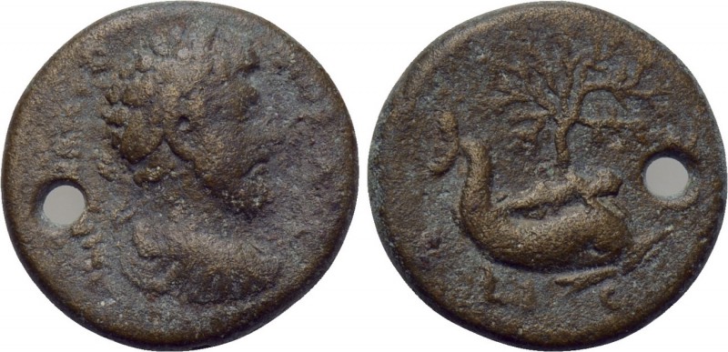 CORINTHIA. Corinth. Marcus Aurelius (161-180). Ae. 

Obv: M AVR ANTONINVS AVG....