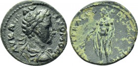 LYDIA. Akrasus. Commodus (177-192). Ae. Bassos, magistrate.