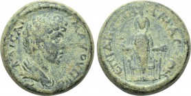 LYDIA. Nacrasa. Marcus Aurelius (Caesar, 139-161). Ae. Demetrios II, magistrate.