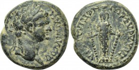 LYDIA. Philadelphia. Domitian (81-96). Ae. Lagetas, magistrate.