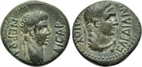 LYDIA. Sardis. Nero (54-68). Ae. Mindios, magistrate.