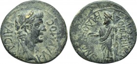 PHRYGIA. Cadi. Claudius (41-54). Ae. Demetrios Artema, stephanophoros.