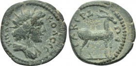 PHRYGIA. Colossae. Pseudo-autonomous. Time of Antoninus Pius (138-161). Ae. Ti. Kl. Sakerdos, archon.