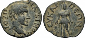 PHRYGIA. Eucarpea. Maximus (Caesar, 235/6-238). Ae.