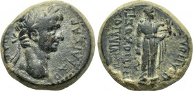 PHRYGIA. Hierapolis. Claudius (41-54). Ae. M. Sullios Antiochos, grammateus.