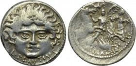 L. PLAUTIUS PLANCUS. Denarius (47 BC). Rome.