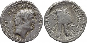 MARK ANTONY. Denarius (37 BC). Antioch or military mint traveling with Canidius Crassus in Armenia.
