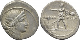 AUGUSTUS (27 BC-14 AD). Denarius. Uncertain mint in Italy, possibly Brundisium or Rome.