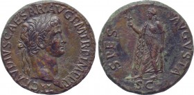 CLAUDIUS (41-54). Sestertius. Rome.