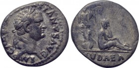 VESPASIAN (69-79). Denarius. Rome. "Judaea Capta" issue.