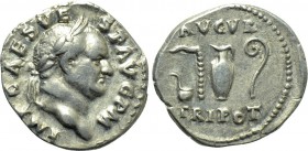 VESPASIAN (69-79). Denarius. Rome.