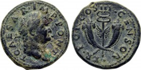 TITUS (Caesar, 69-79). Dupondius. Struck for use in Antioch.