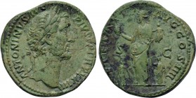 ANTONINUS PIUS (138-161). Sestertius. Rome.