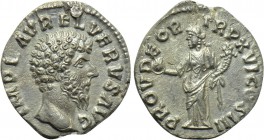 LUCIUS VERUS (161-169). Denarius. Rome. Mule of Marcus Aurelius type.