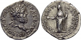 CLODIUS ALBINUS (195-197). Denarius. Lugdunum.