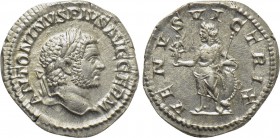 CARACALLA (198-217). Denarius. Rome.