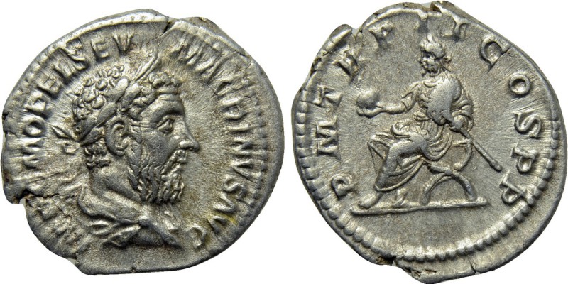 MACRINUS (217-218). Denarius. Rome. 

Obv: IMP C M OPEL SEV MACRINVS AVG. 
La...