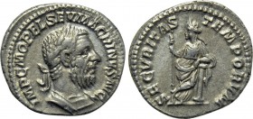 MACRINUS (217-218). Denarius. Rome.