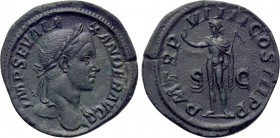 SEVERUS ALEXANDER (222-235). Sestertius. Rome.