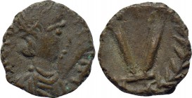 JUSTINIAN I (527-565). 5 Nummi. Uncertain mint.