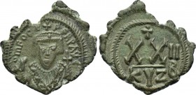 PHOCAS (602-610). Half Follis. Cyzicus. Dated RY 2 (603/4).