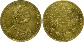 AUSTRIA. Franz Josef I (1848-1916). GOLD 4 Dukaten (1909). Wien (Vienna).