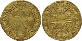 ITALY. Guastalla. Ferdinand II Gonzaga (Count, 1575-1621). GOLD Ongaro or Ducato.