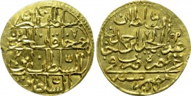 OTTOMAN EMPIRE. 'Abd al-Hamid I (AH 1187-1203 / AD 1774-1789). GOLD Zeri Mahbub. Misr (Cairo) mint. Dated AH 1187//2 (AD 1773).