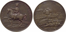 GERMANY. Brandenburg-Preußen. Friedrich II (1740-1786). Medal (1757). Commemorating the Battles of Rossbach and Lissa.