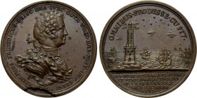 SWEDEN. Adolf Fredrik (As Bishop of Lübeck, 1727-1750). Medal (1743). By E. Hartman.