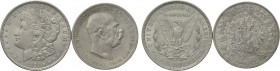 2 modern coins.