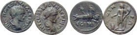 2 Roman provincial coins.