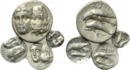 4 coins of Istros.