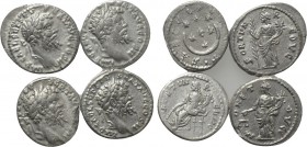 4 Severean denari of Emesa.