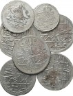 7 Ottoman coins.