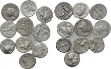 10 Roman Republican denari.