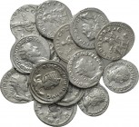 14 Roman coins.