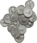 17 Roman coins.
