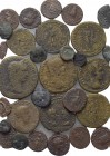 Circa 30 ancient coins; mostly Roman Provincial.