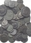 73 late Roman coins.