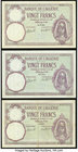 Algeria Banque de l'Algerie 20 Francs 24.12.1941; 29.1.1942; 3.2.1942 Pick 78c Very Fine. 

HID09801242017
