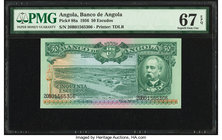 Angola Banco De Angola 50 Escudos 15.8.1956 Pick 88a PMG Superb Gem Unc 67 EPQ. 

HID09801242017