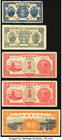 A Circulated Selection from the Bank of Hopei in China. Very Good or Better. A few examples have splits and tears.

HID09801242017