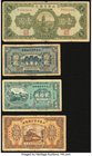 A Circulated Quartet from the Shantung Exchange Bureau in China. Very Good or Better. Three examples have edge wear and splits.

HID09801242017