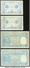 France Banque de France 5 Francs 1912-17 Pick 70 (2); 20 Francs 26.4.1917 and 8.6.1917 Pick 74 (2) Very Good or Better. 

HID09801242017
